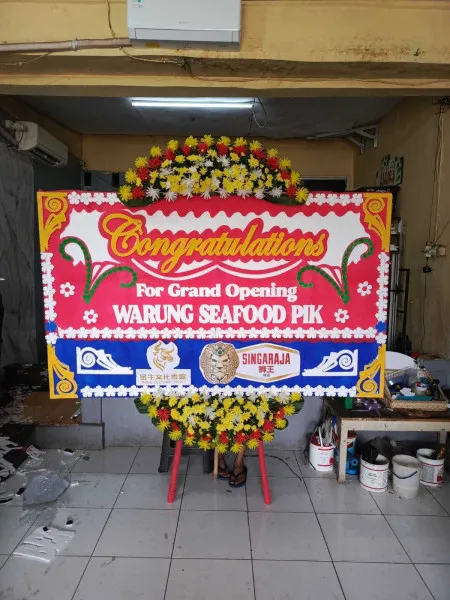 Papan Bunga Ucapan Selamat Rs Fatmawati