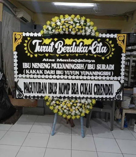 Papan Bunga Duka Rs Fatmawati