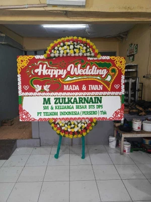 Papan Bunga di Rs Fatmawati