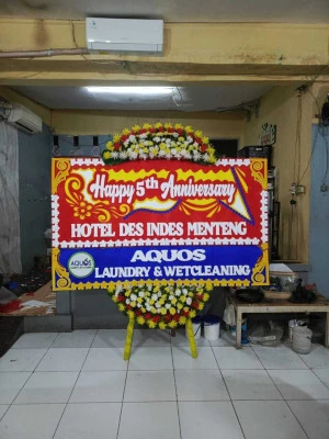 Papan Bunga di Rs Fatmawati