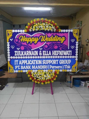 Papan Bunga di Rs Fatmawati